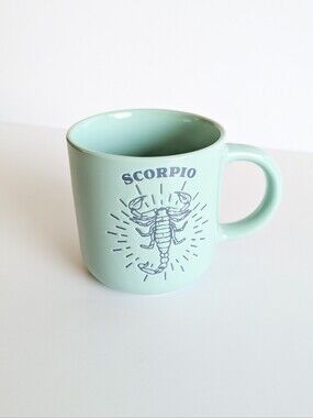 Scorpio Zodiac Mug - Mint Green